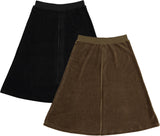 FYI Teens Ribbed Velour Skirt - WB1CPT4548S