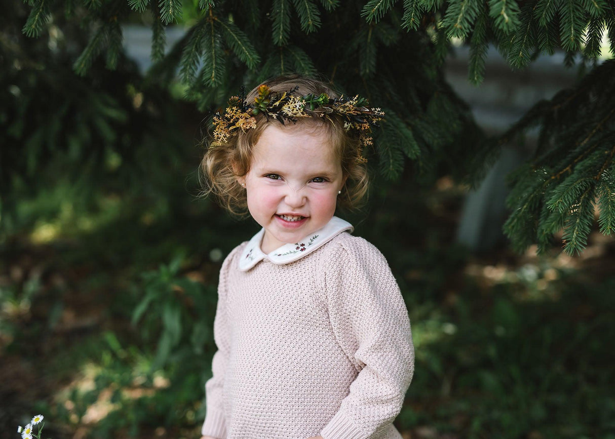 Analogie by Lil Legs Shabbos Collection Baby Toddler Girls Knit Romper