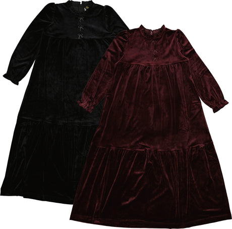 Seal Girls Diamond Bow Velour Robe - WB6CY3190