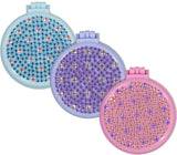 Expressions Scattered Rhinestones Pop Up Hair Brush - EXG9581
