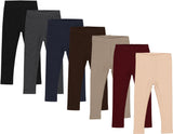 Lil Legs Ribbed Basic Collection Boys Girls Long Leggings - RL
