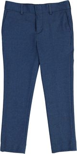 T.O. Collection Boys Blue Heather Soho Stretch Suit Separates - 9131-34