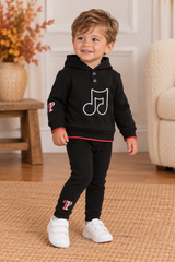 Principi Baby Boys Embroidered Music Note Outfit - KW51