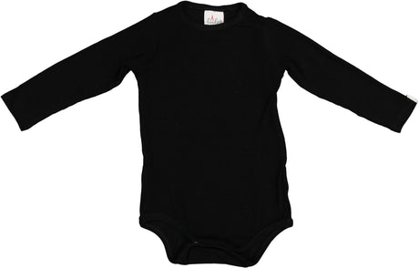 LandsKID Baby Boys Girls Unisex Long Sleeve Ribbed Modal Bodysuit - LK6