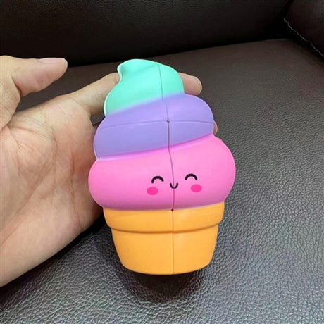 Top Trenz Ice Cream Magic Jumble Cube - CUBE-CONE3