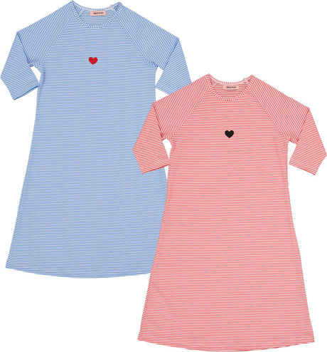 Child Play Girls Seersucker Swim Dress - 12-962