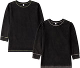 Memoi Girls Teens Heathered Long Sleeve T-shirt - MKC-123