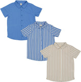 Analogie by Lil Legs Downtown Collection Boys Short Sleeve Dress Shirt - DBDSH