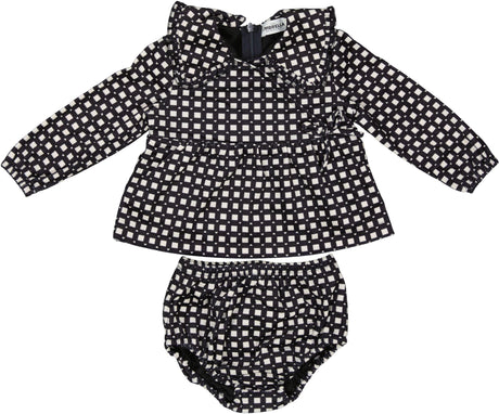 The Umbrella Academy Baby Girls Checkered Outfit - WB3CY2128E