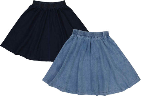 Teela Girls Stonewash Skirt - 18-121