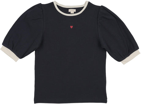 Lil Legs Camp Scouts Collection Girls Fitted Ribbed 3/4 Sleeve T-shirt Tee - FRTTQ