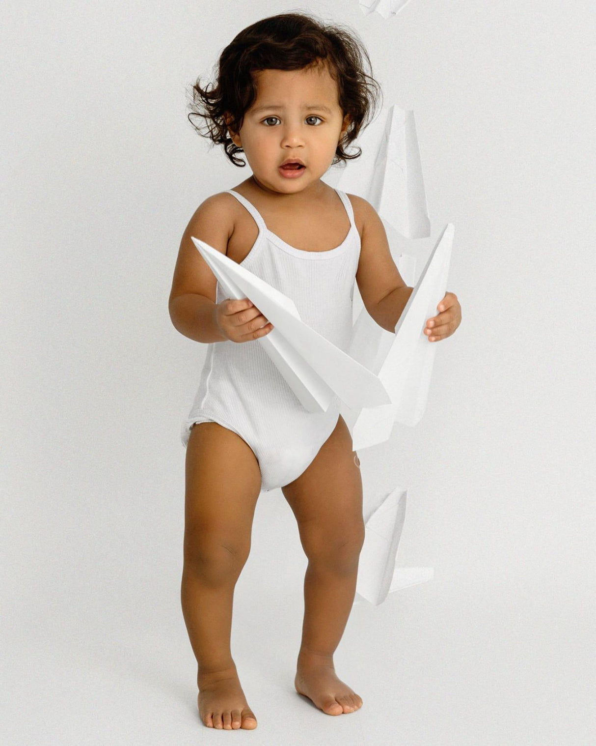 MiniMoi by Memoi Baby Boys Ribbed On The Move Sleeveless Bodysuit 3 Pack - MKU2060