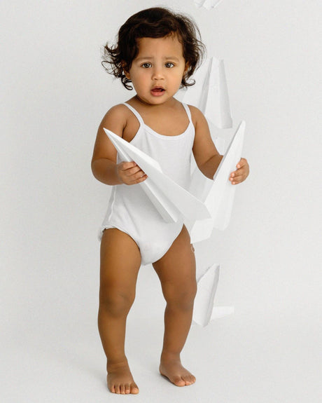 MiniMoi by Memoi Baby Boys Ribbed On The Move Sleeveless Bodysuit 3 Pack - MKU2060