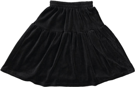 Analogie by Lil Legs Velour Collection Girls Tiered Skirt