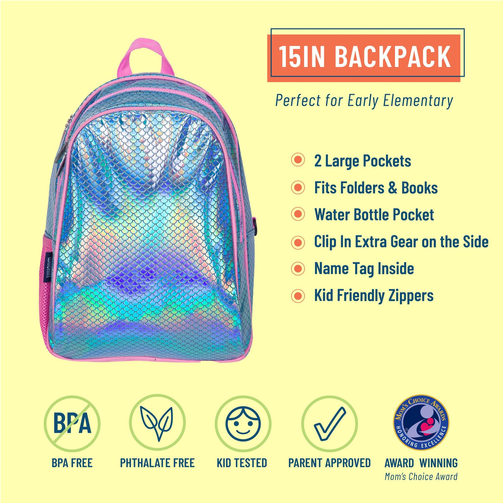 Wildkin Mermaid Scales Backpack - Thumbnail 2