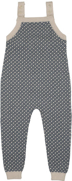 Dried Blue/Cream Print