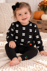 Teela Baby Girls Cherry Outfit - 23-074
