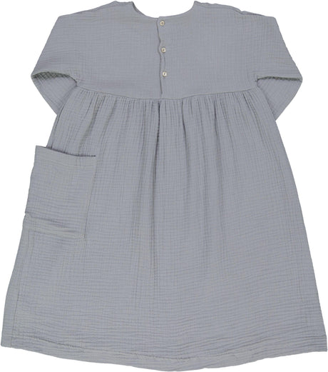 Analogie by Lil Legs Shabbos Gauze Collection Girls 3/4 Sleeve Dress