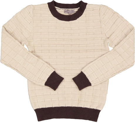 Posie & Pistachio Boys Waffle Knit Sweater - WB2CY1869BS