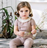 Analogie by Lil Legs Shabbos Knit Collection Boys Girls Pointelle Suspender Leggings Overall