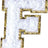 Letter F - White