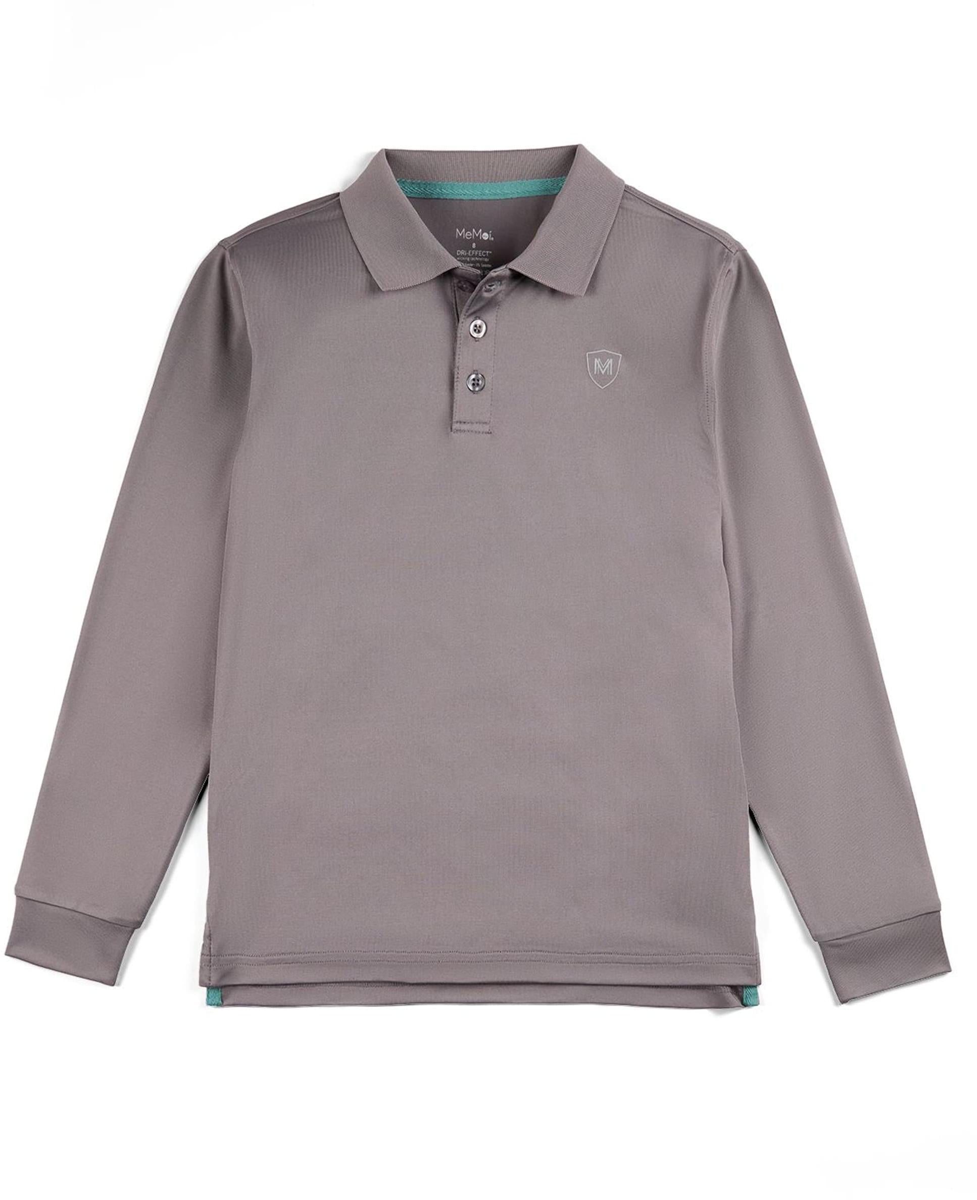 Memoi Boys Long Sleeve Polo Shirt - MBP-001 – ShirtStop