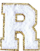 Letter R - White