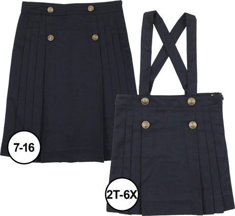 Analogie by Lil Legs Shabbos Collection Girls Pleated Skirt