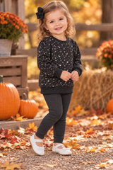 Phil and Phoebe Baby Girls Printed Floral Outfit - C-29829