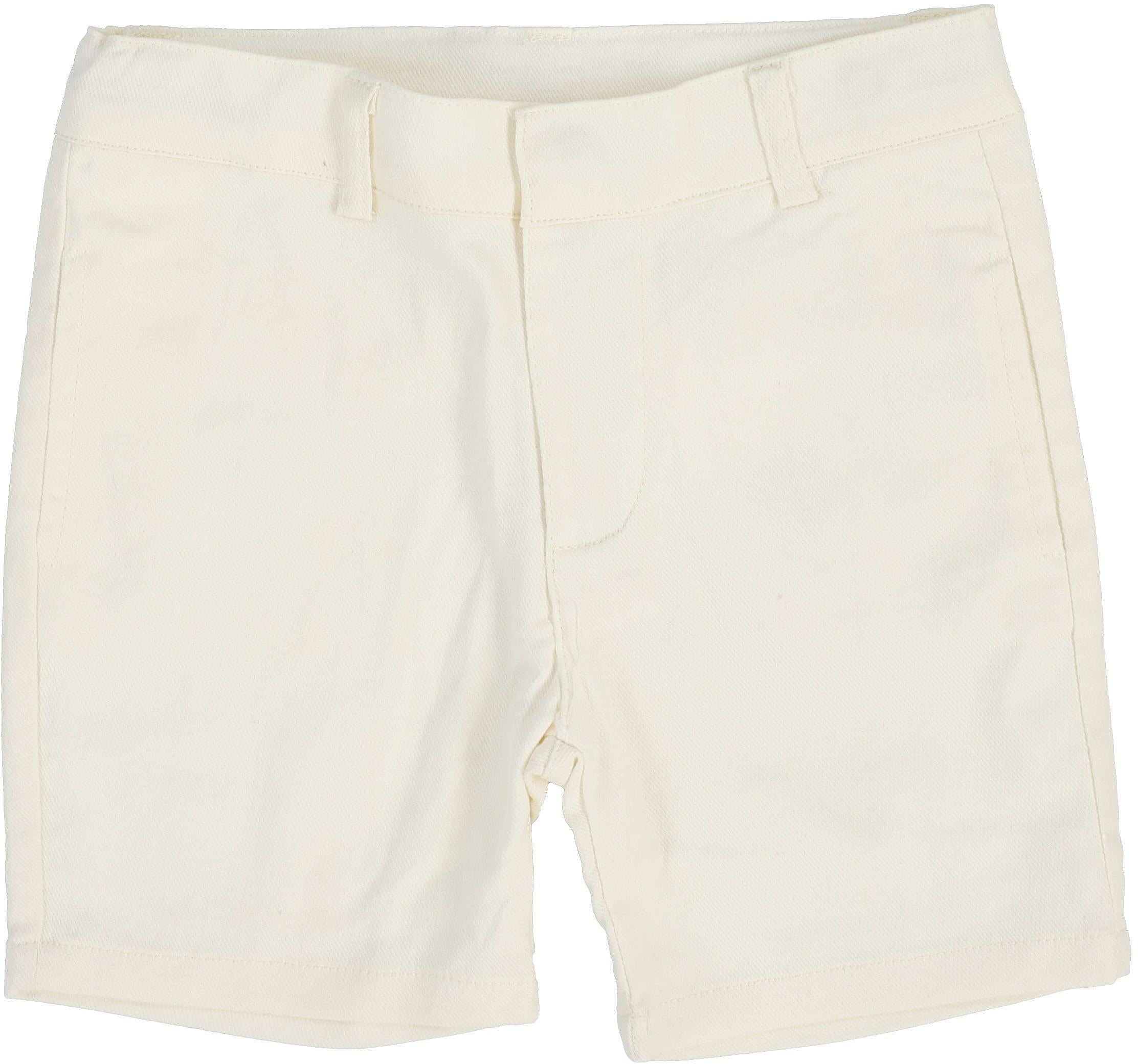 white dress shorts Analogie by Lil Legs Signature Collection Boys Dress Shorts