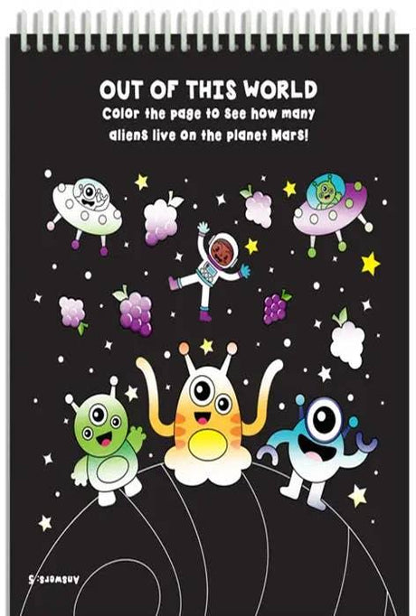 Scentco Reveal Wonder Space Explorers Activity Book - RW003