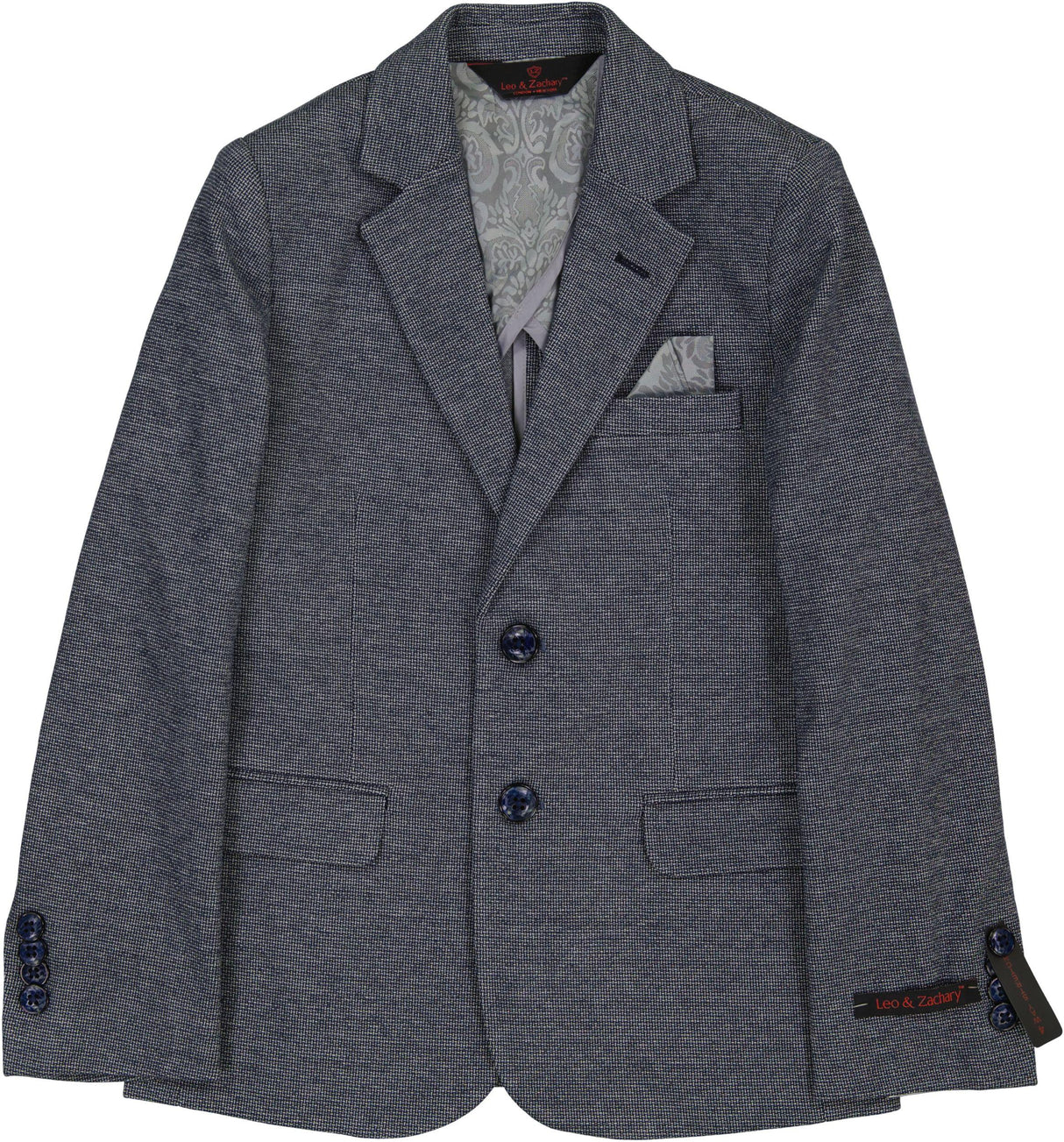 Leo & Zachary Boys Stretch Blazer - BLZ-5457/5857