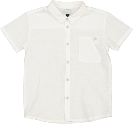 Klai Boys Short Sleeve Dress Shirt - TD33140