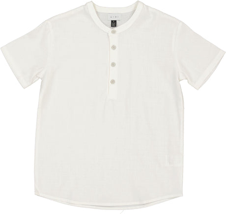 Klai Boys Short Sleeve Dress Shirt - TD33139