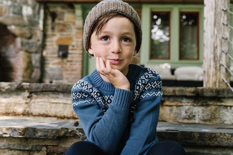 Analogie by Lil Legs Heirloom Knits Collection Boys Sweater - AF26S514