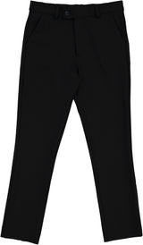 Leo & Zachary Boys Black Stretch Suit Separates