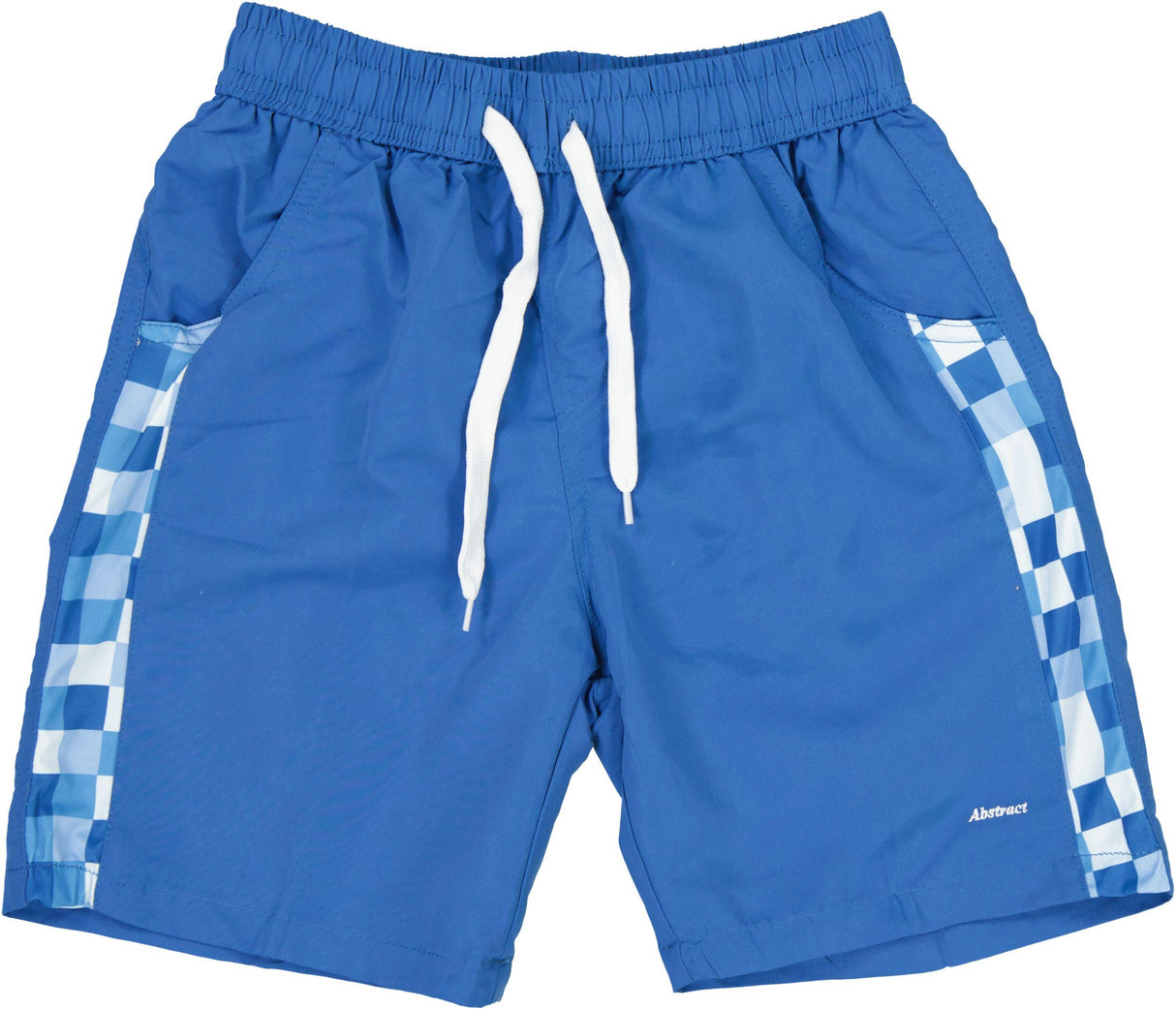 Abstract Boys Checked Bathing Suit - 16SP17CHK