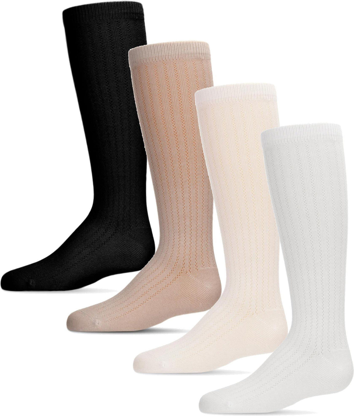 Memoi Girls Chain Knee Socks - MKF-2003