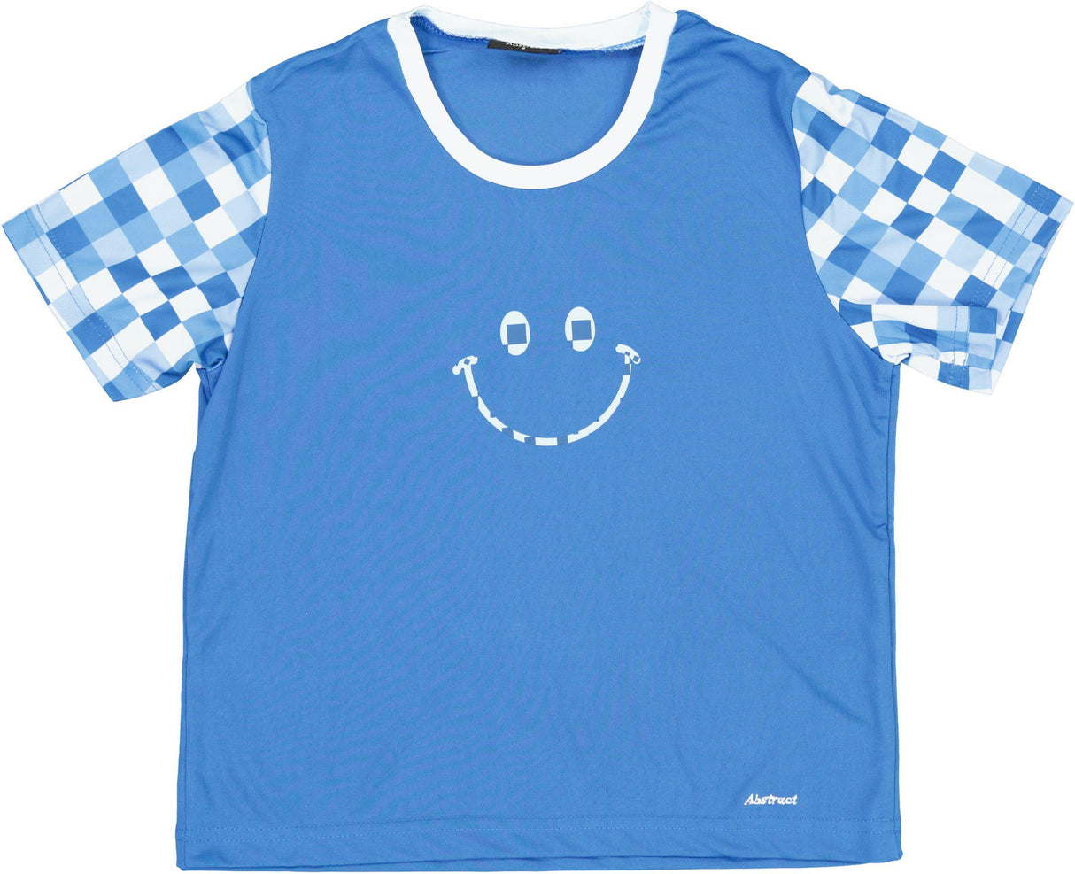 Abstract Boys Checked Bathing Shirt - 16ST17CHK