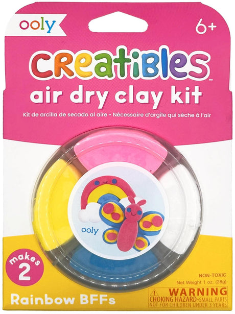 ooly Creatibles DIY Air Dry Clay Small Craft Kit - 161