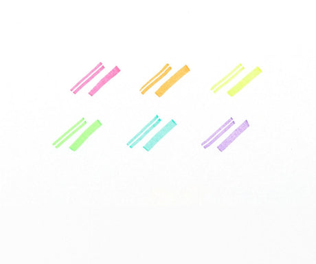 ooly Double Ended Highlighter 6 Pack - 130-078