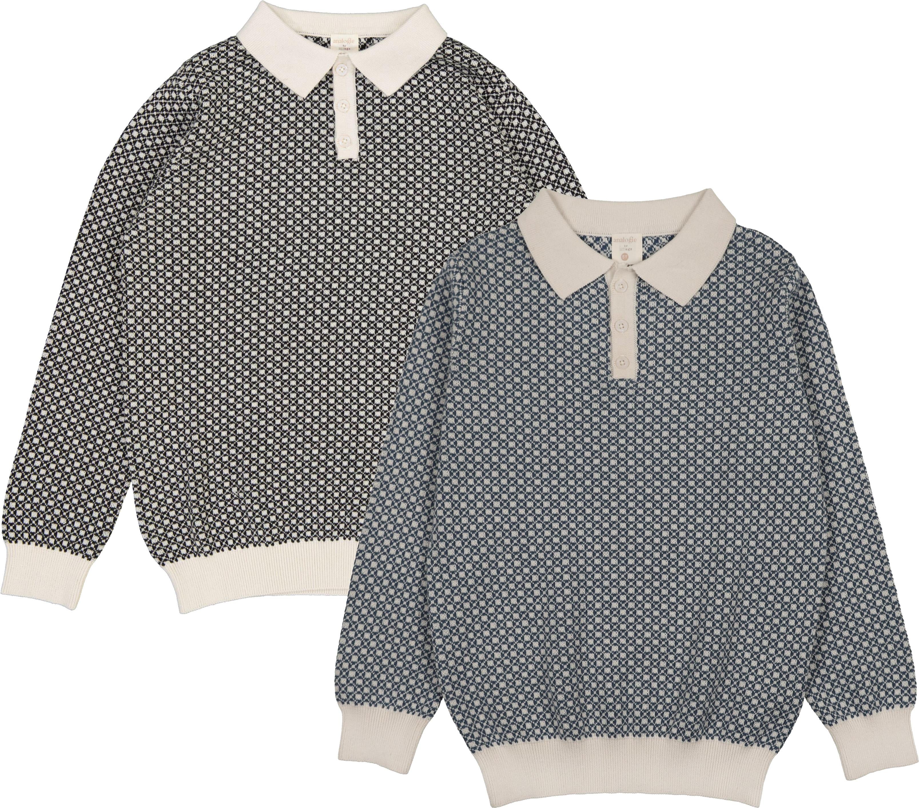 Analogie by Lil Legs Heirloom Knits Collection Boys Collared