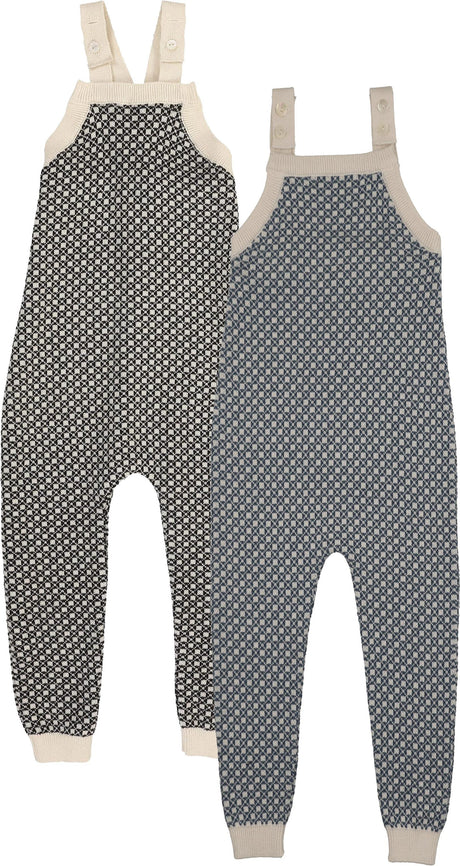 Analogie by Lil Legs Heirloom Knits Collection Boys Knit Overall - AF26R621