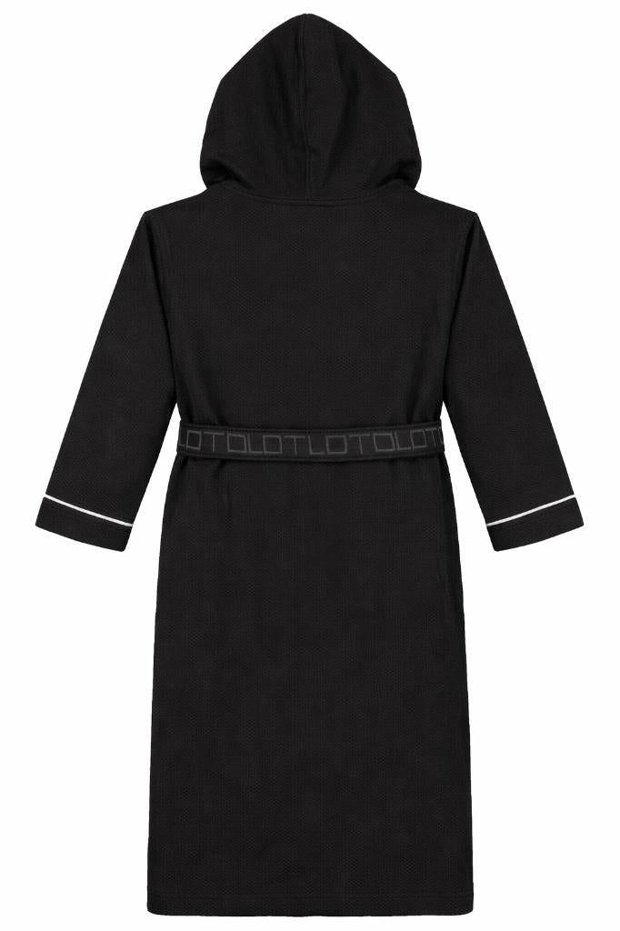 T.O. Collection Boys Modal Waffle Bath Robe with Hood - BR