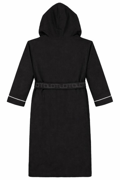 T.O. Collection Boys Modal Waffle Bath Robe with Hood - BR