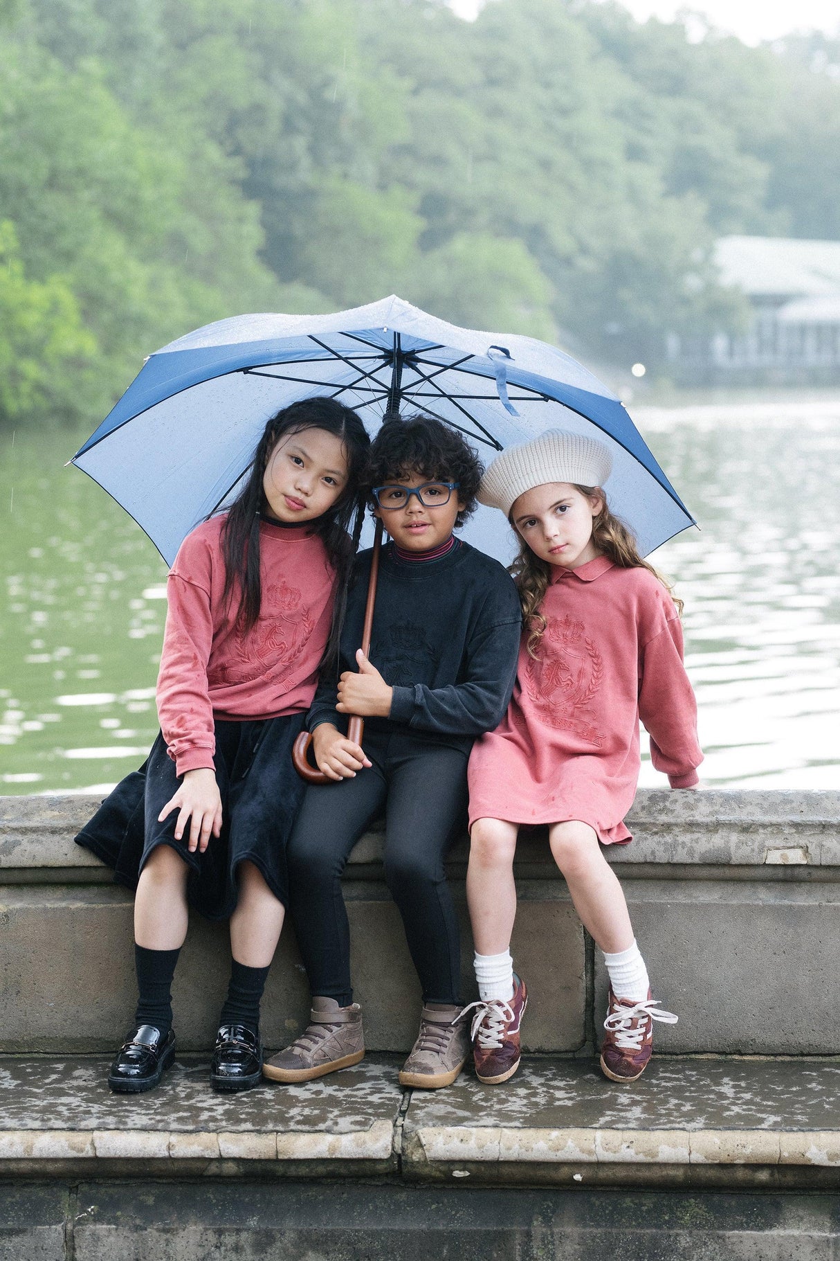 Analogie by Lil Legs Emblem Collection Boys Girls Sweatshirt - EMSW
