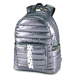 Top Trenz Scattered Stars Puffer Backpack - BP-PUFG-SNOW