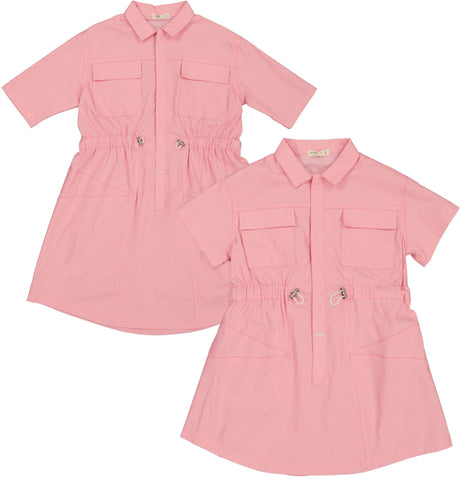 Crew Kids Girls Drawstring Dress - AL3130