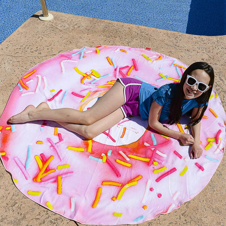 Watchitude Large Round Donut Towel - 679