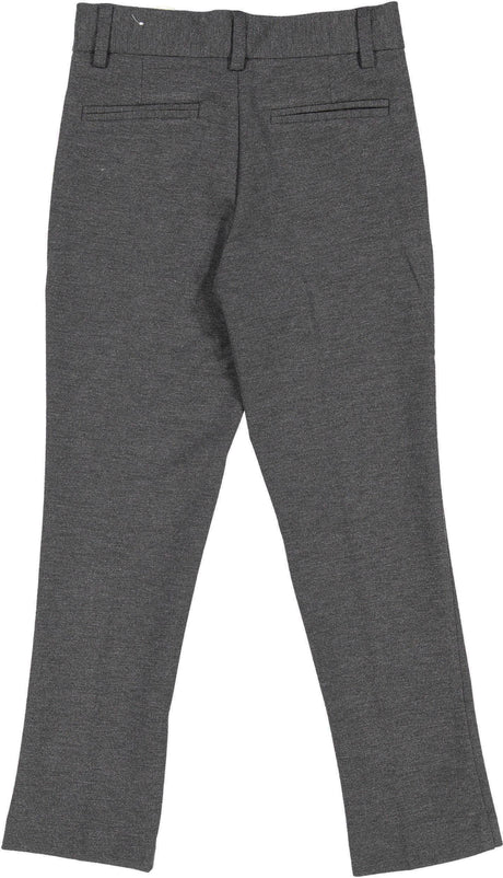 Mocha Noir Boys Stretch Dress Knit Pants - ASCP304(H)/ASCP305